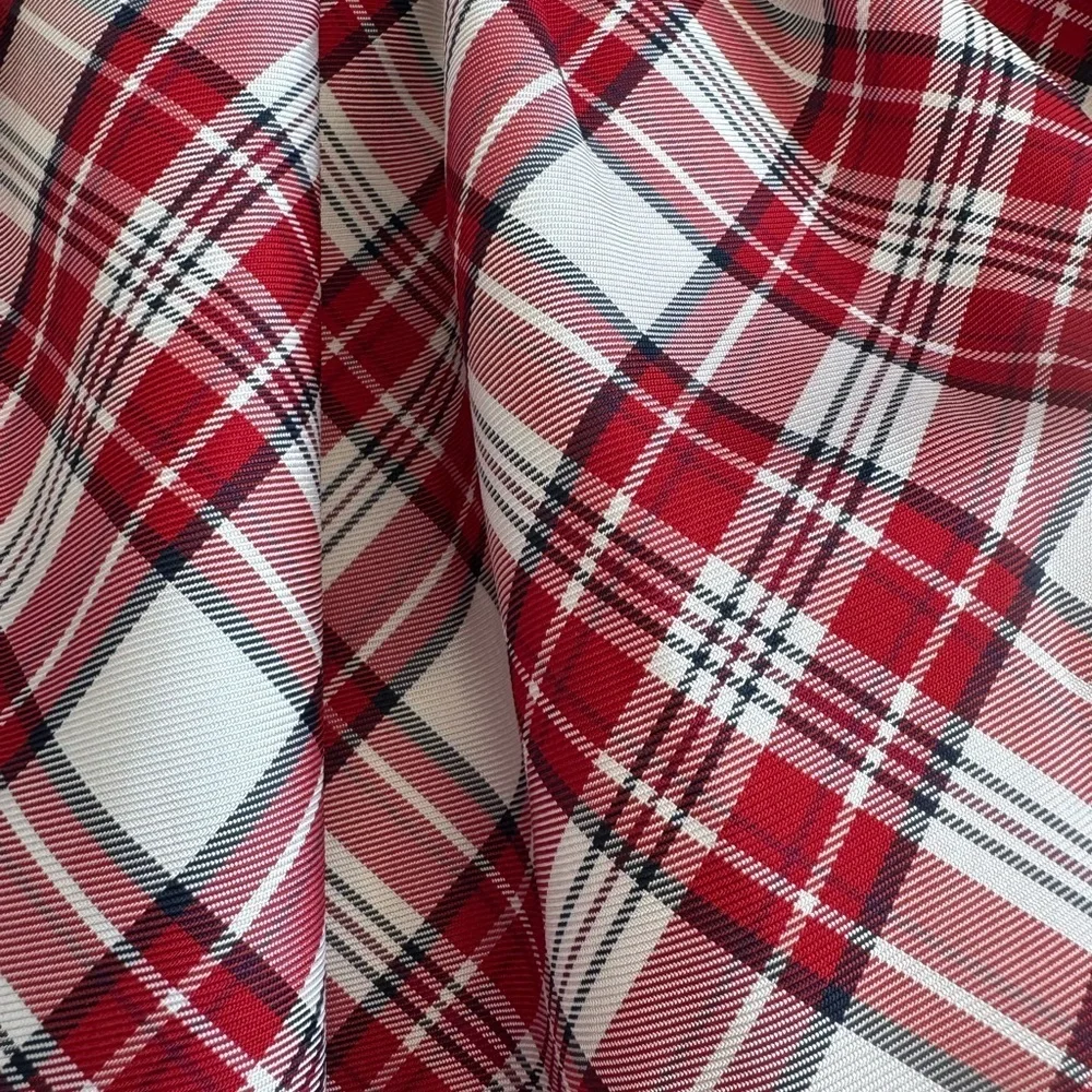 The Children's Place Red and White Plaid Dress